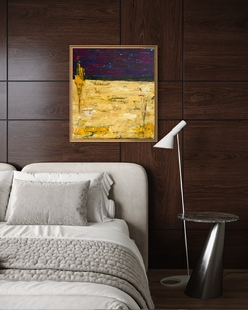 Decoración Dune Abstract Painting