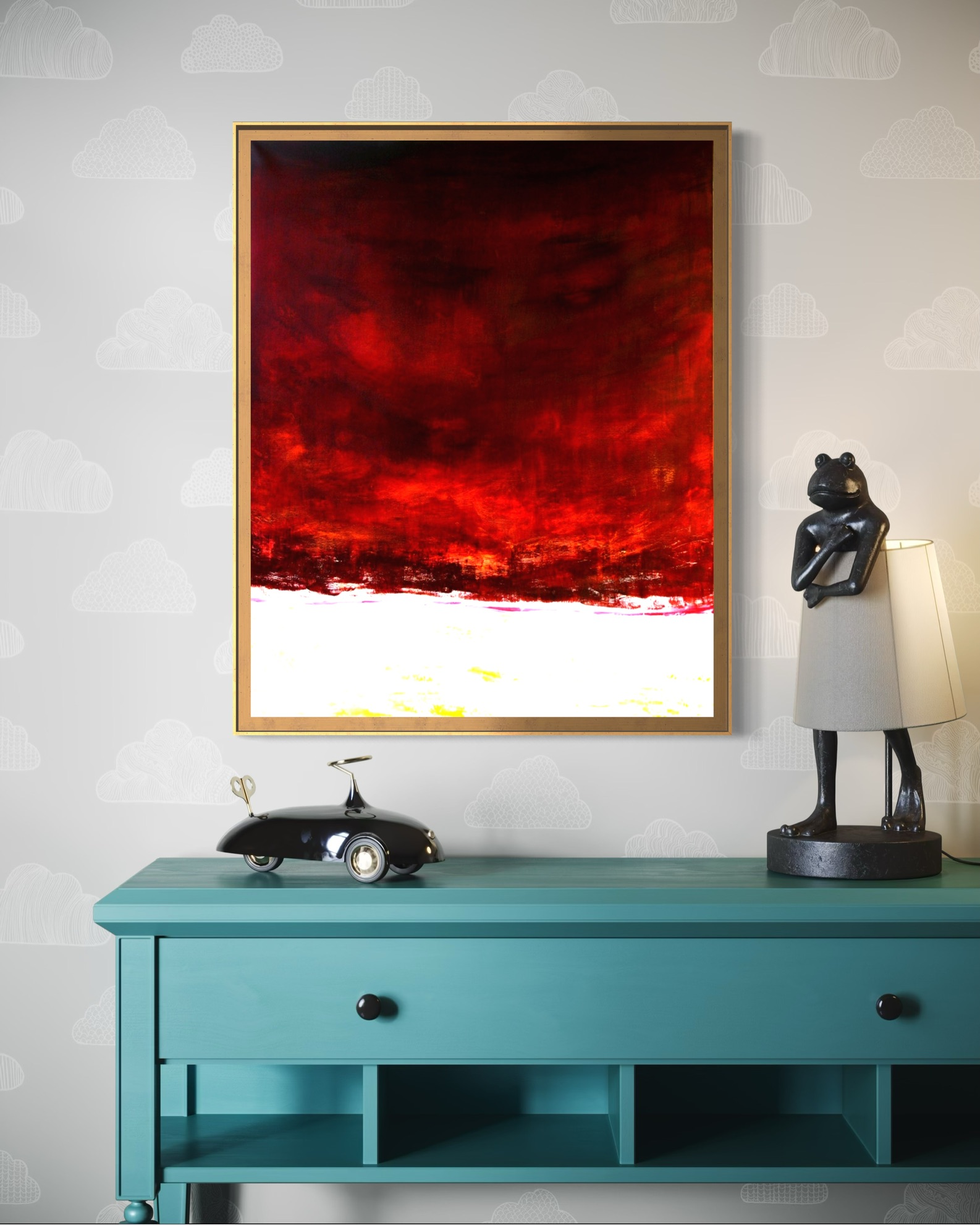 Decoración pintura abstracta Sybirsk