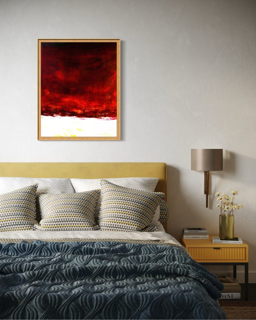 Dormitorio decoración sybirsk andres guso painting
