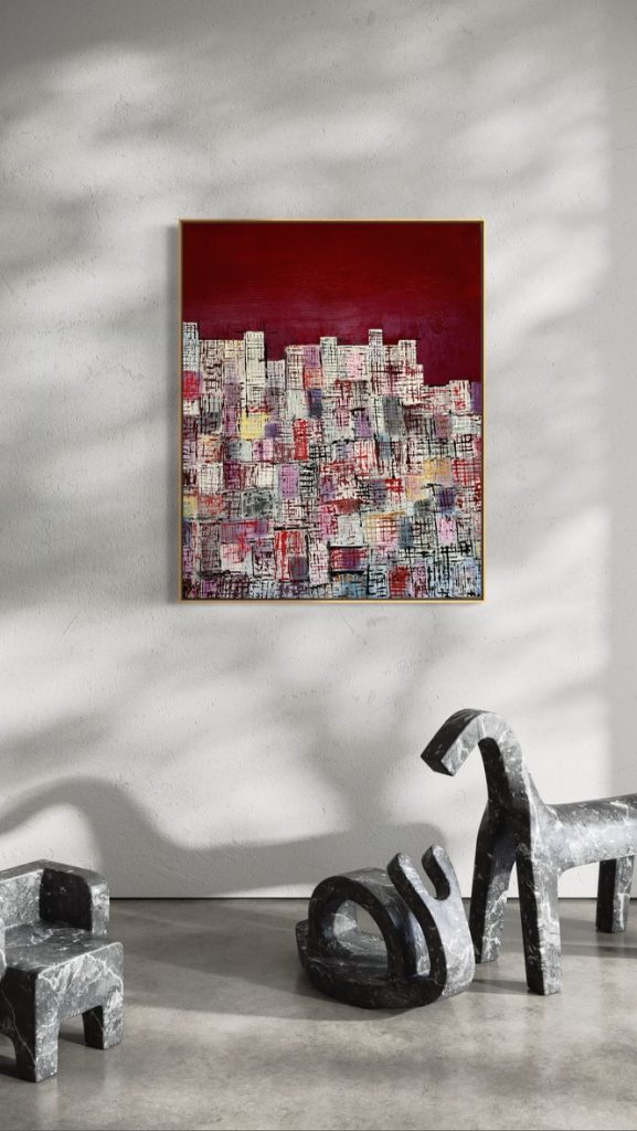 Decoración urban abstracxt painting