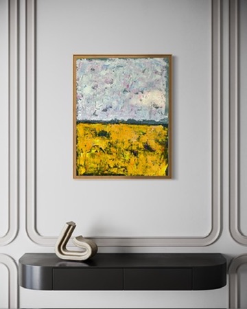 Decoración sunflowers painting
