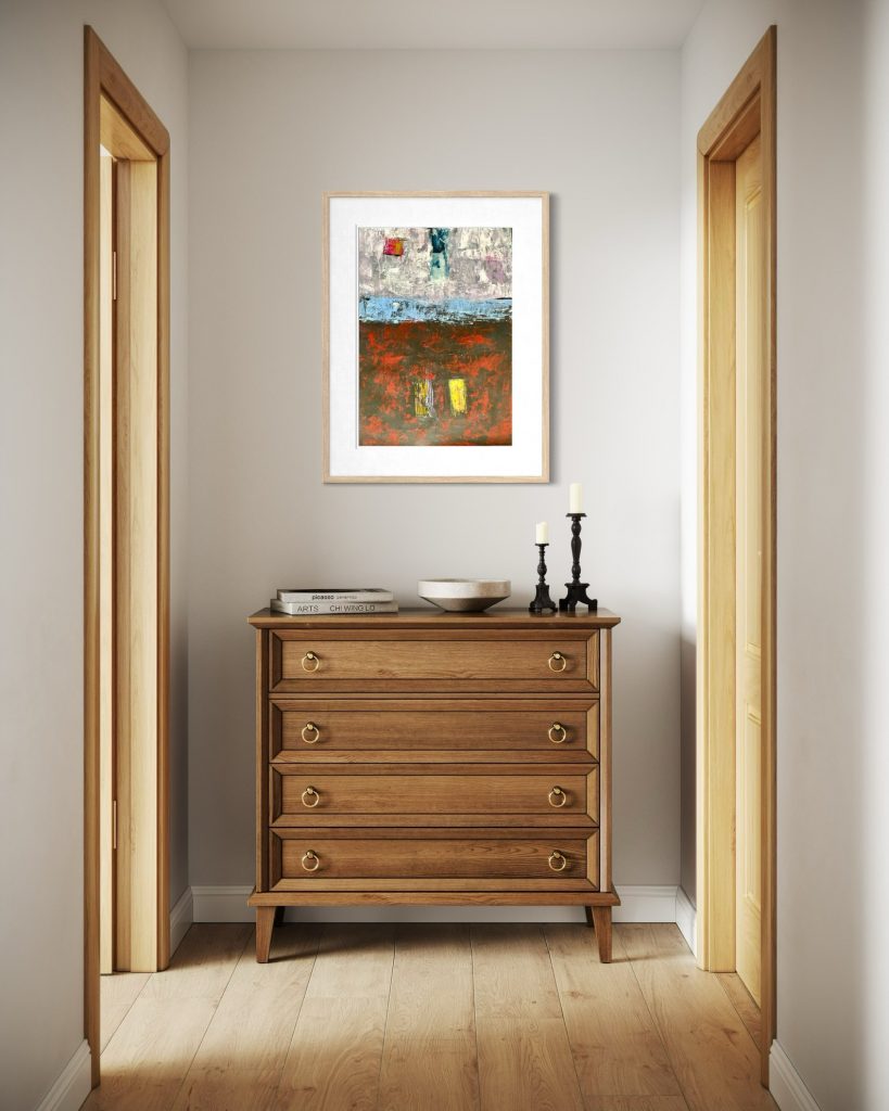 Decoración two windows papel