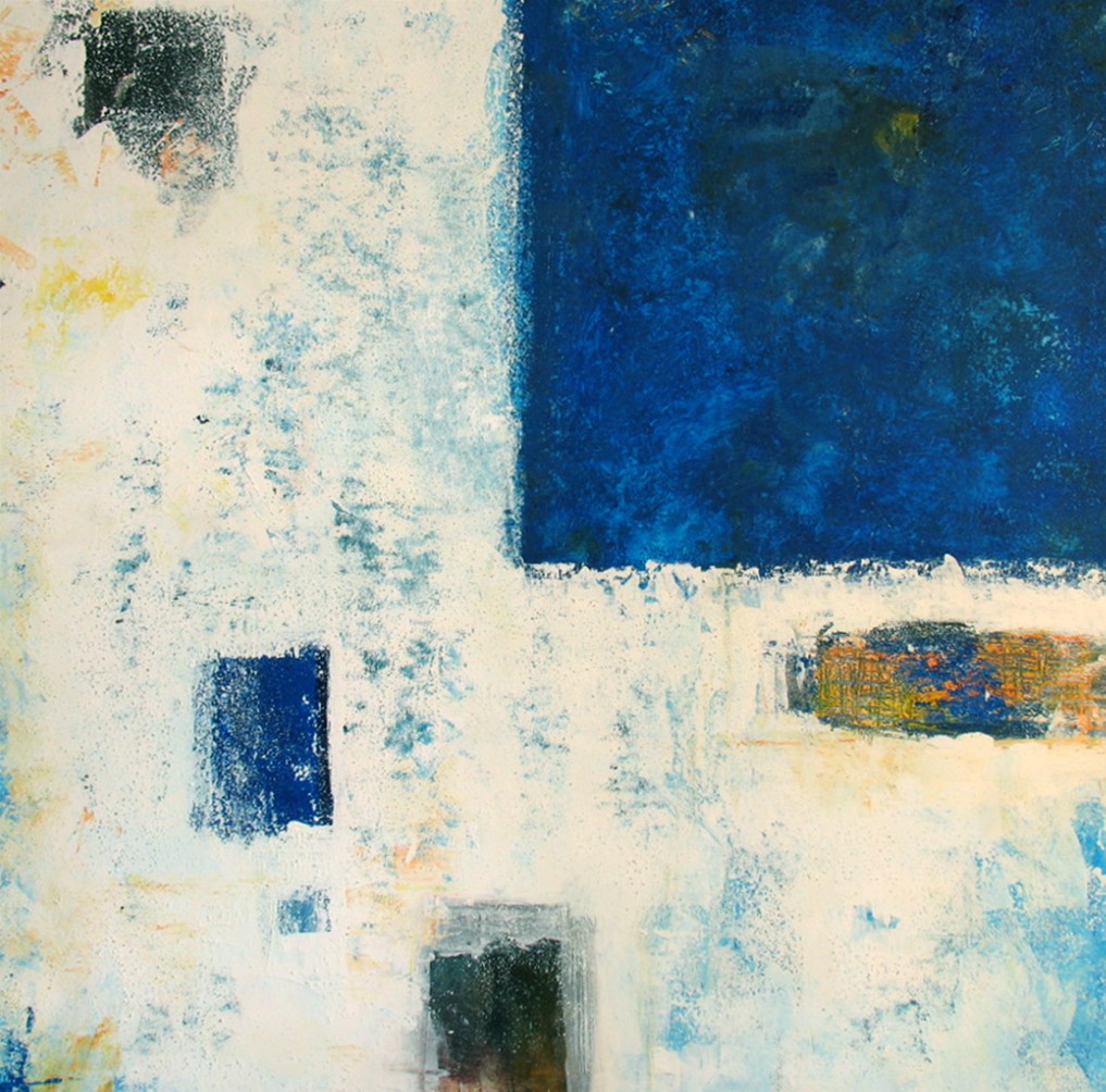 Cerulus Abstract painting Andres Guso